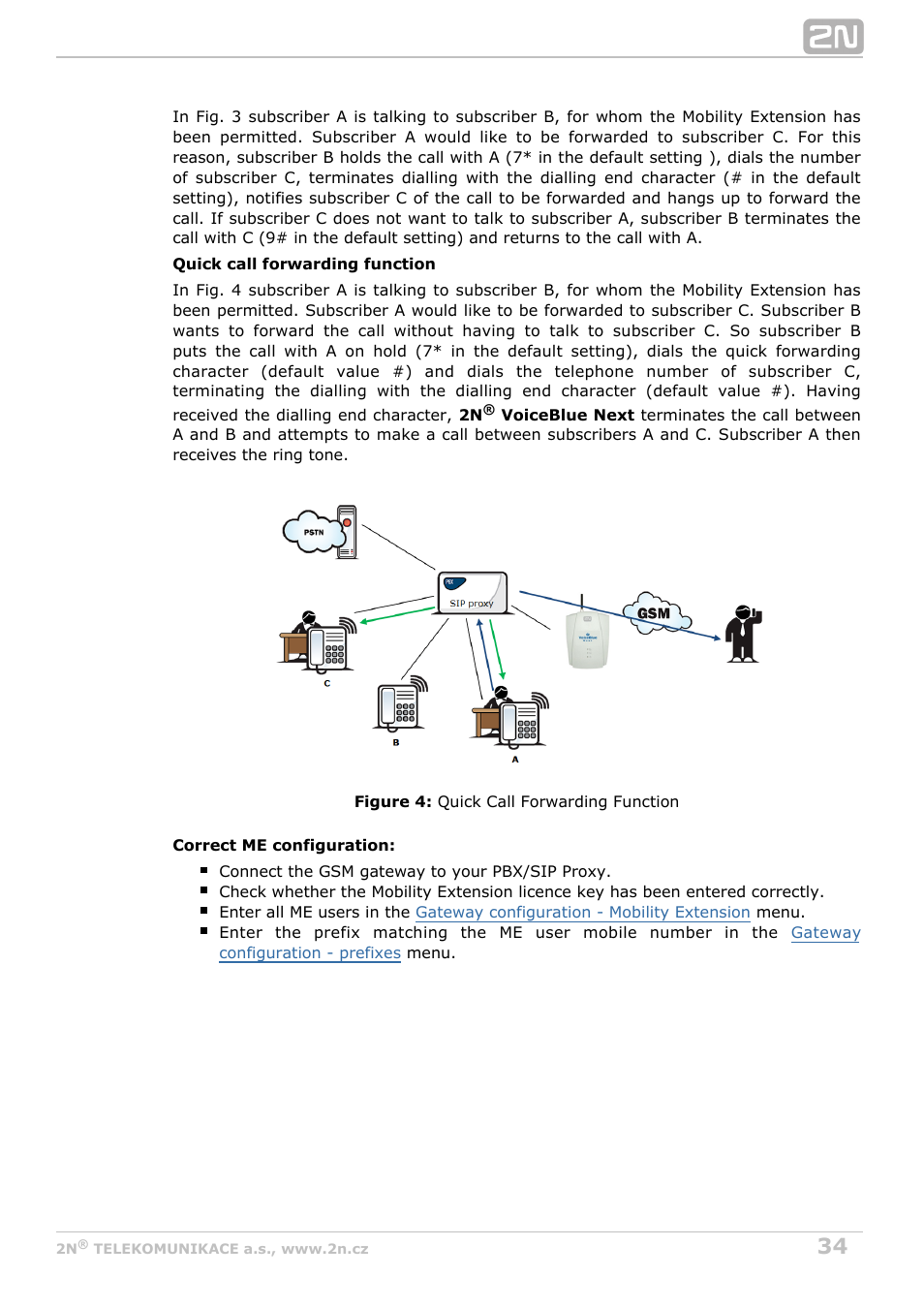 2N VoiceBlue Next v3.4 User Manual | Page 34 / 112