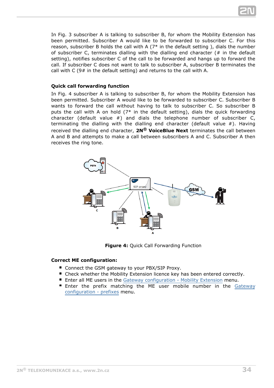 2N VoiceBlue Next v3.3 User Manual | Page 34 / 108