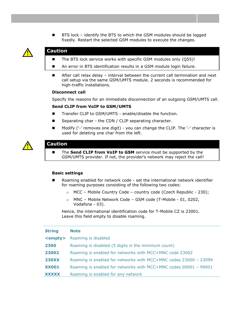 Web configuration interface 3.4 | 2N VoiceBlue Next v3.0 User Manual | Page 57 / 96