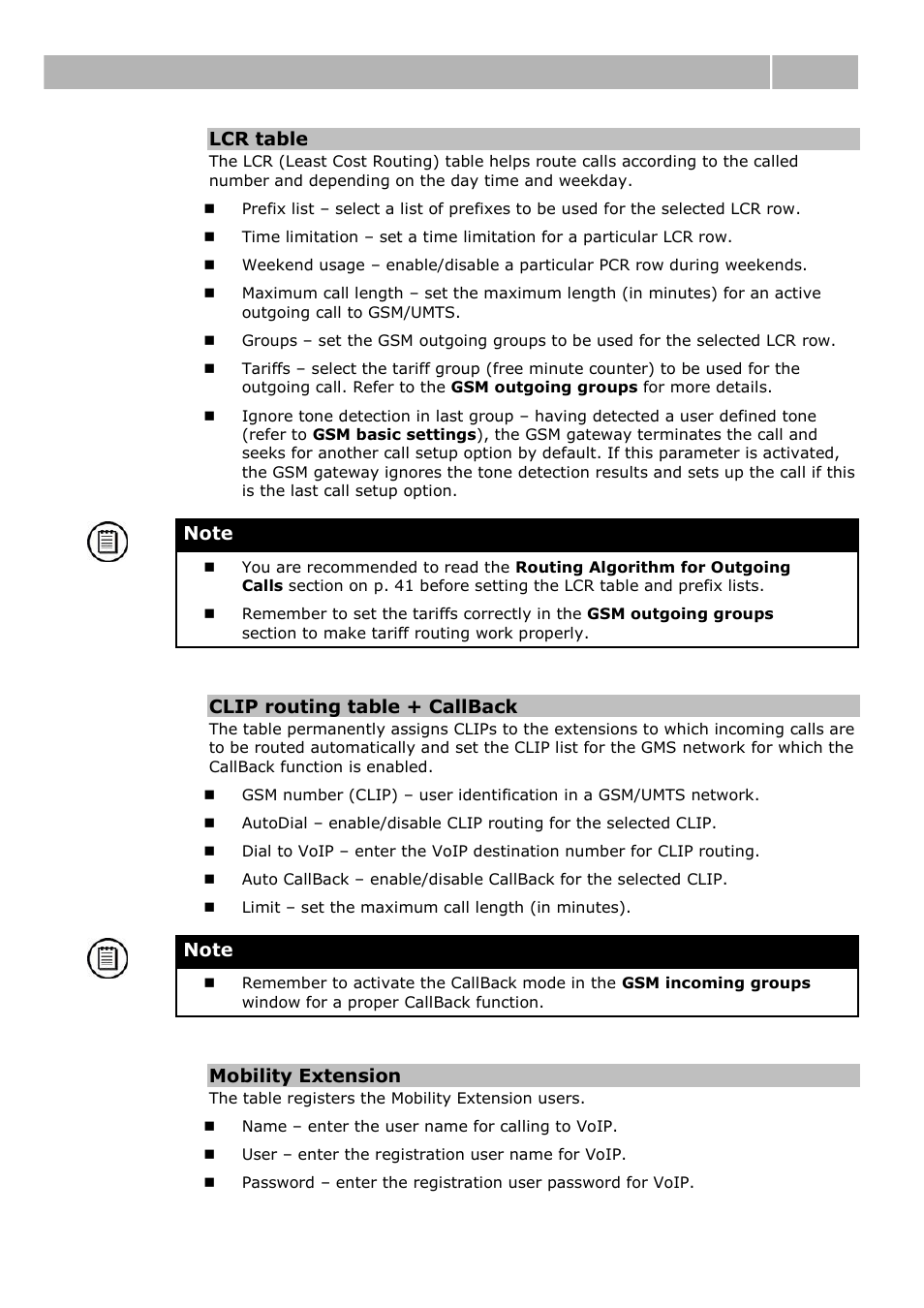 Web configuration interface 3.4 | 2N VoiceBlue Next v3.0 User Manual | Page 62 / 96