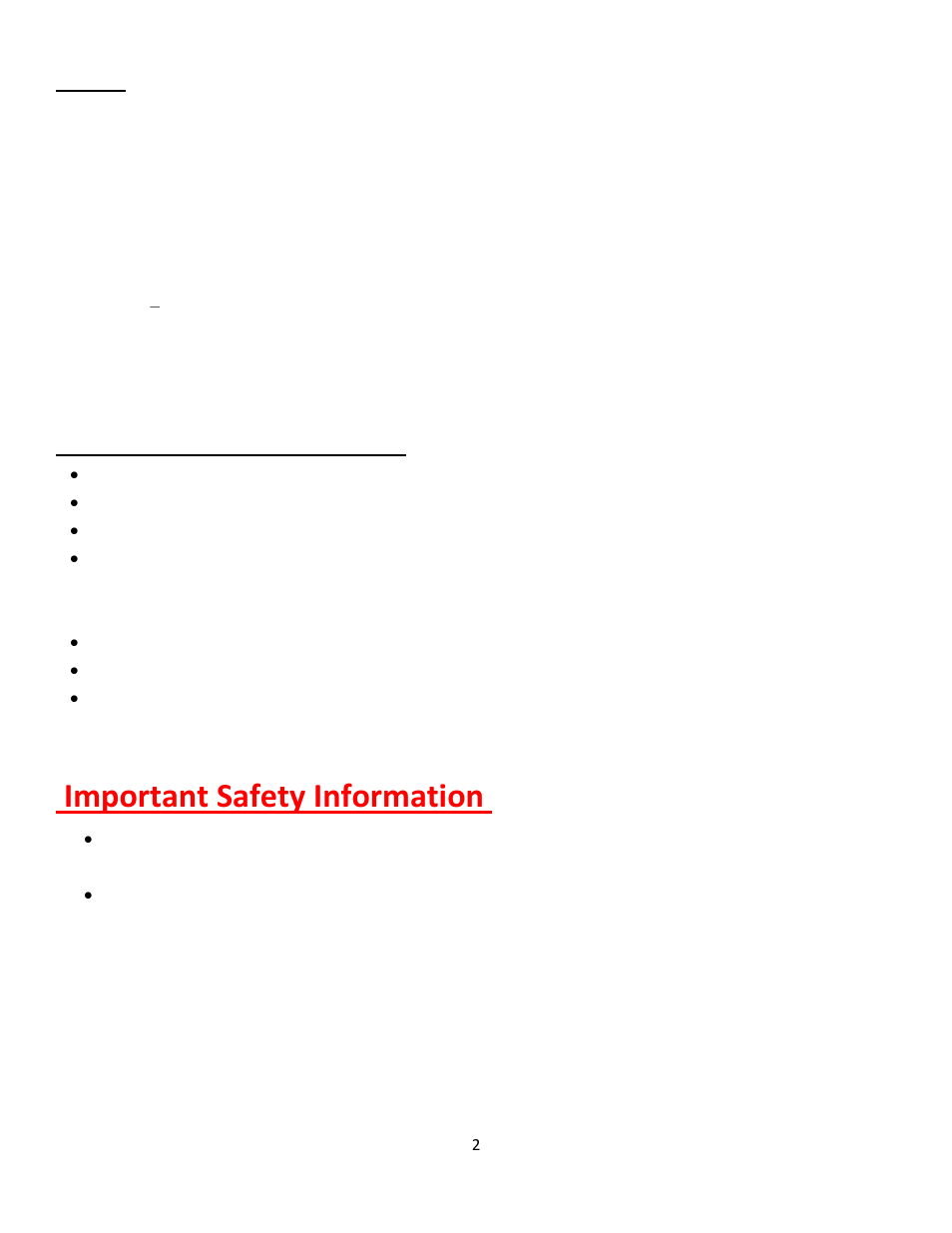 Important safety information | A2Z Ozone AIR-7000 User Manual | Page 2 / 7