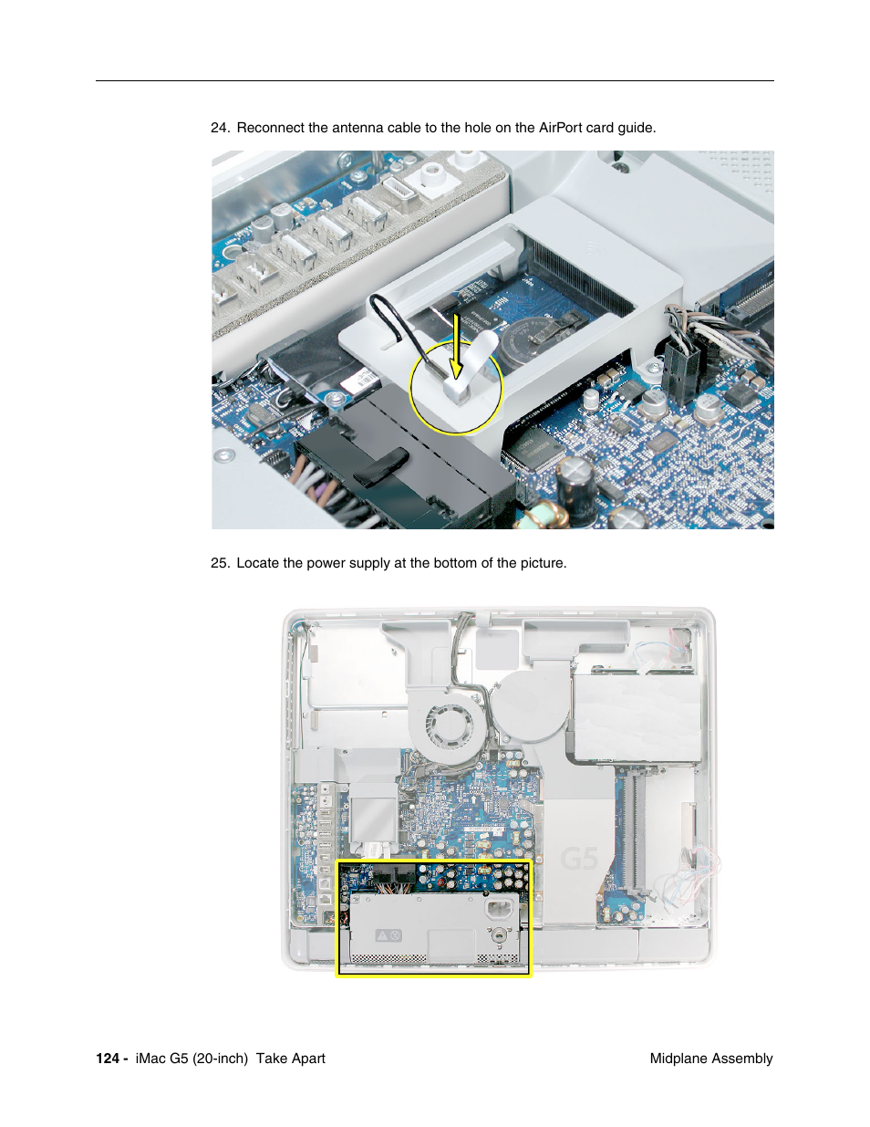 Apple iMac G5, 20-inch User Manual | Page 126 / 314