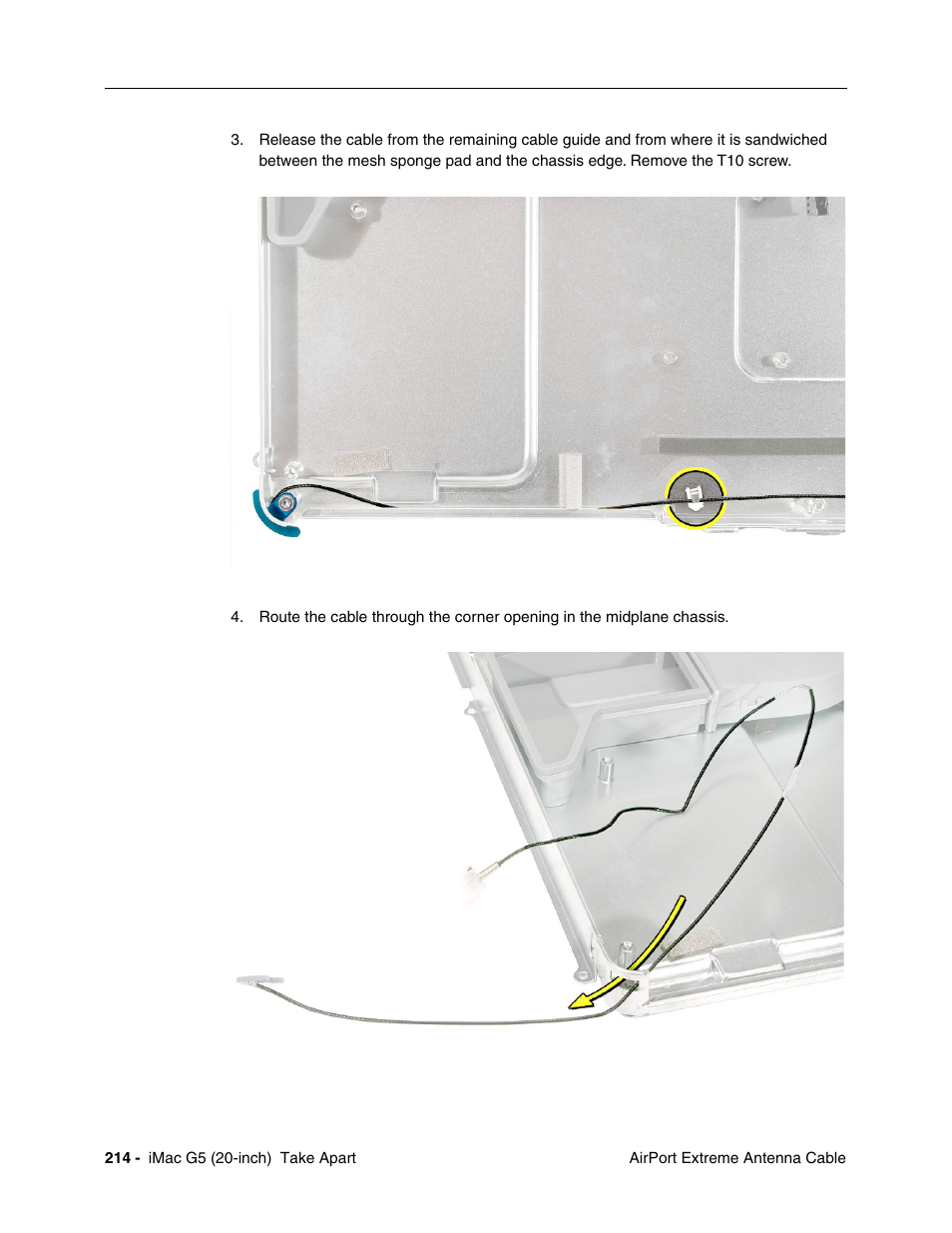 Apple iMac G5, 20-inch User Manual | Page 216 / 314
