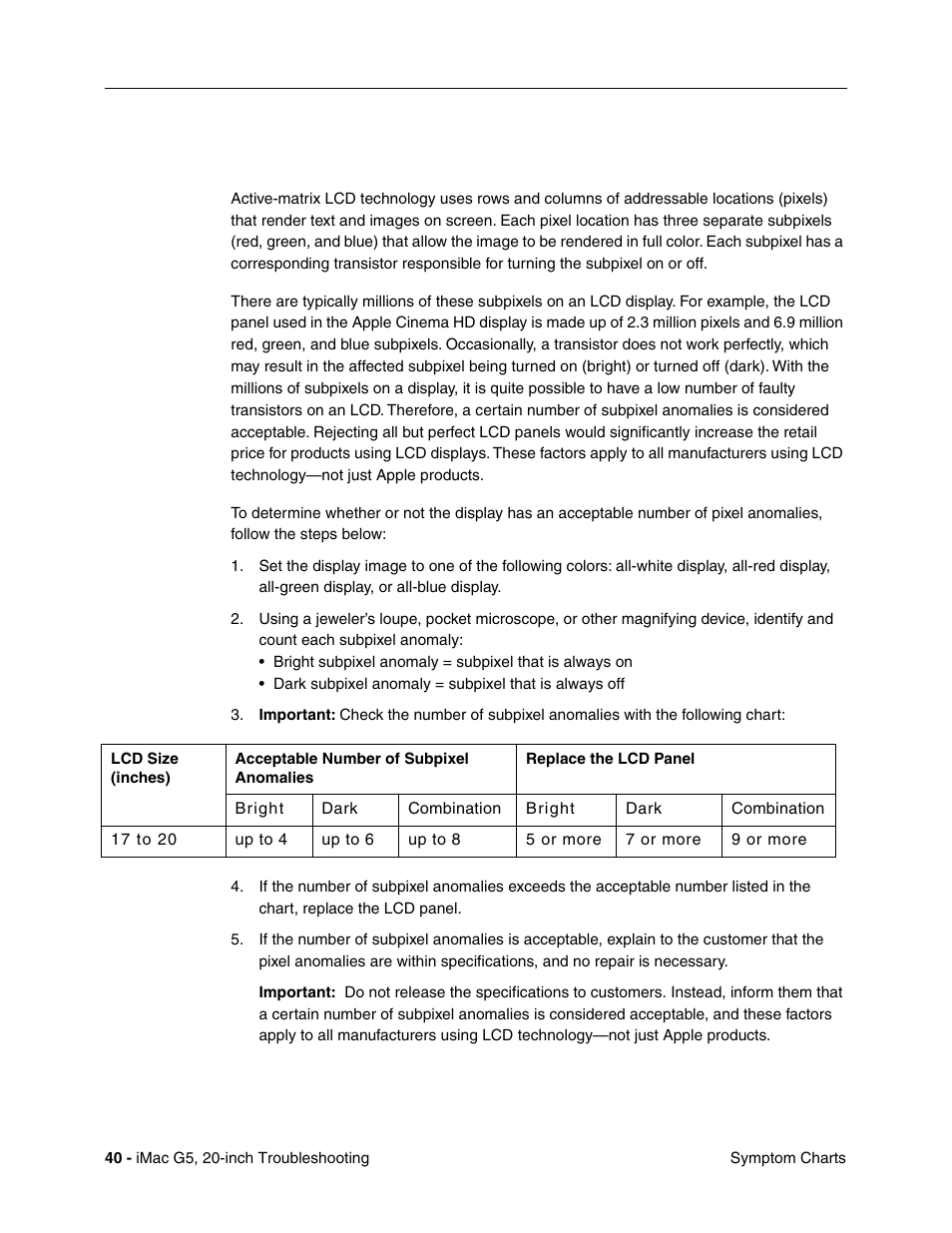 Apple iMac G5, 20-inch User Manual | Page 264 / 314