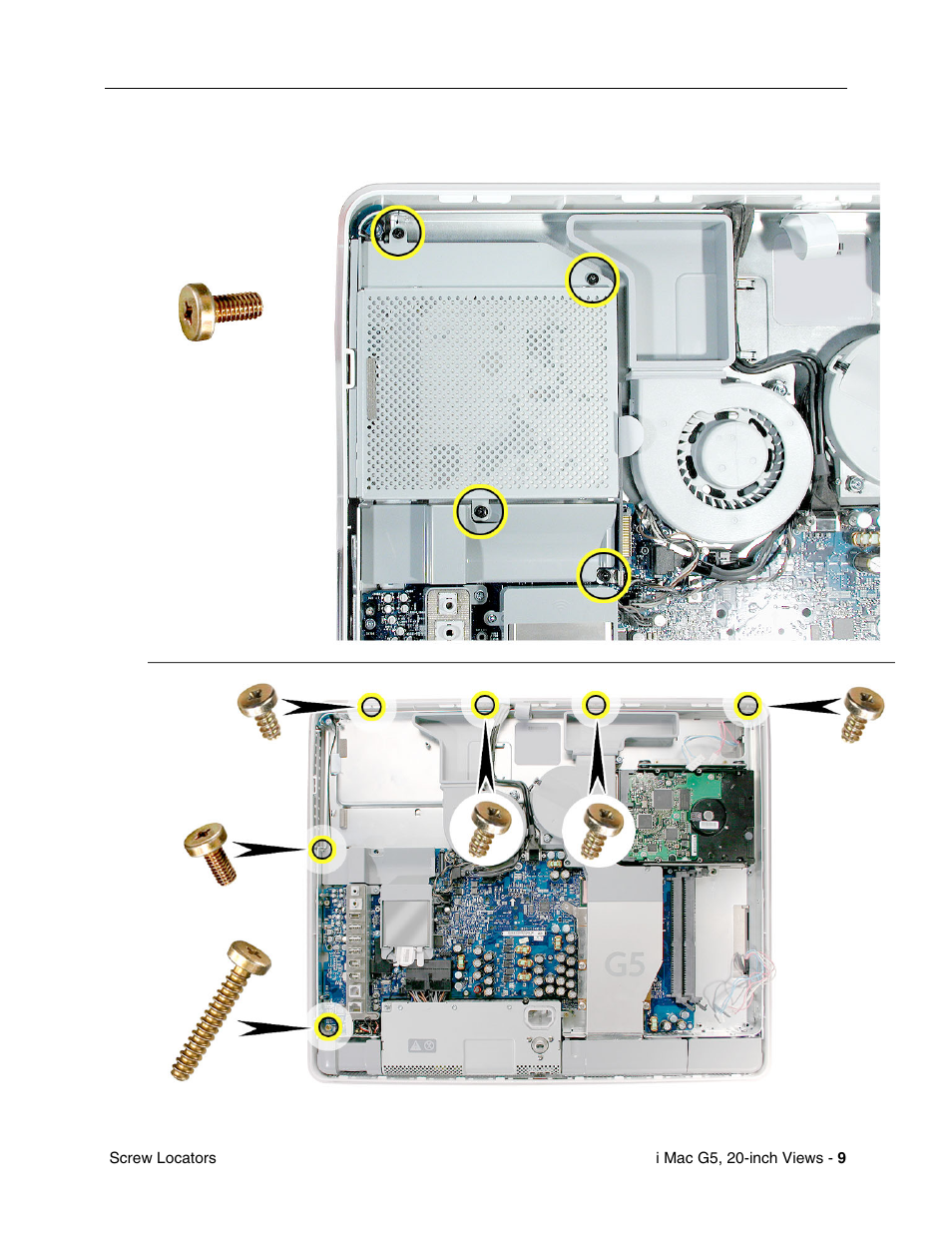 To access the midplane assembly-part 1 | Apple iMac G5, 20-inch User Manual | Page 291 / 314