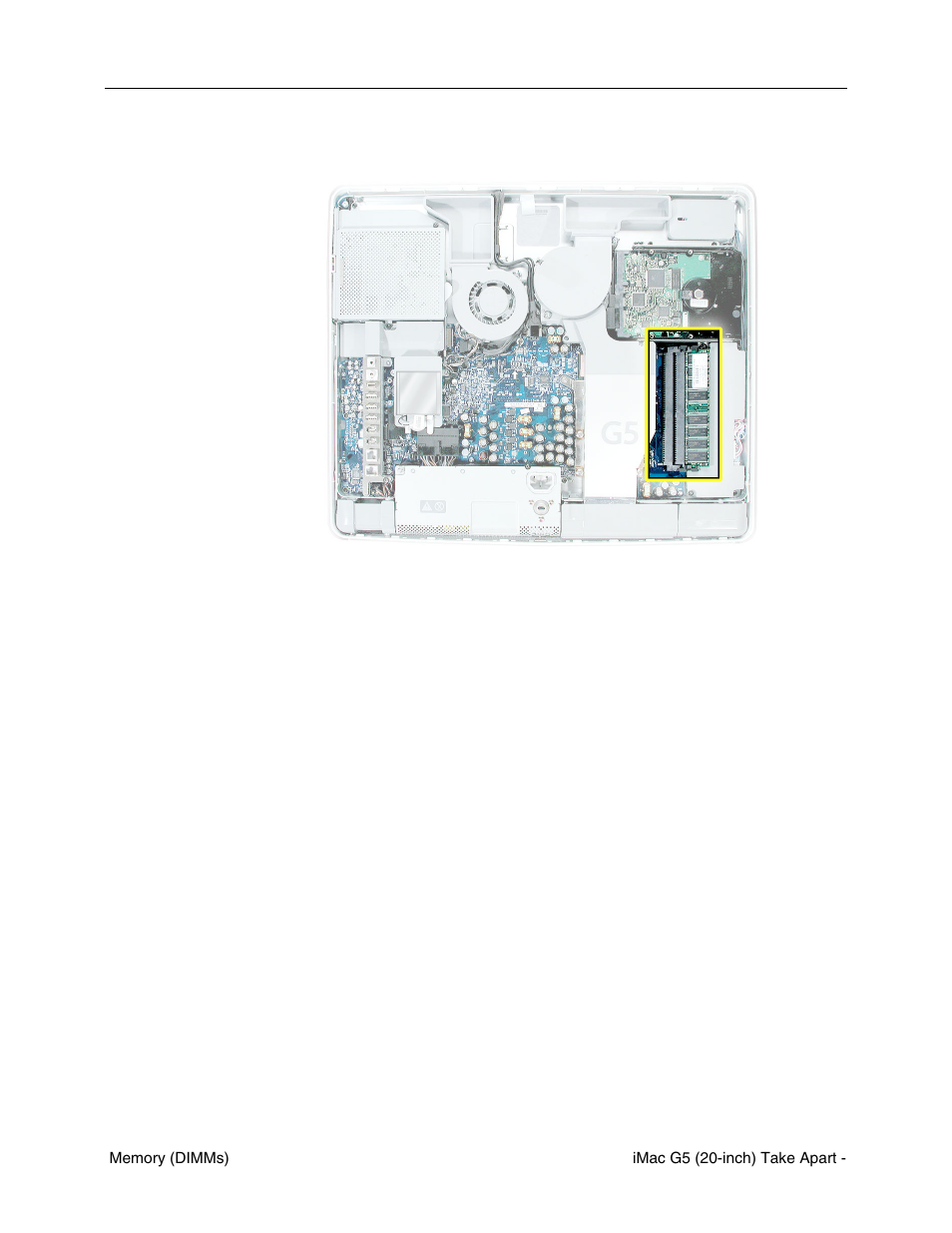 Part location | Apple iMac G5, 20-inch User Manual | Page 53 / 314