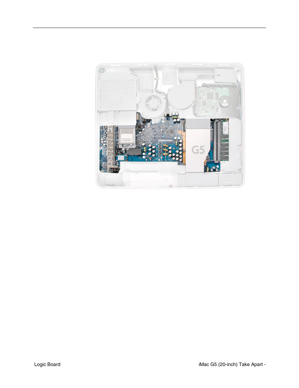Part location | Apple iMac G5, 20-inch User Manual | Page 57 / 314