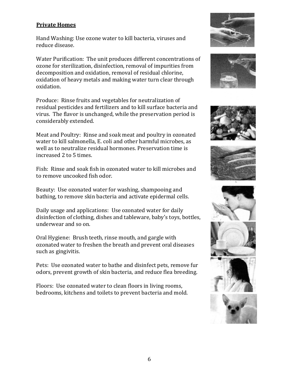A2Z Ozone AQUA TOUCH User Manual | Page 6 / 10