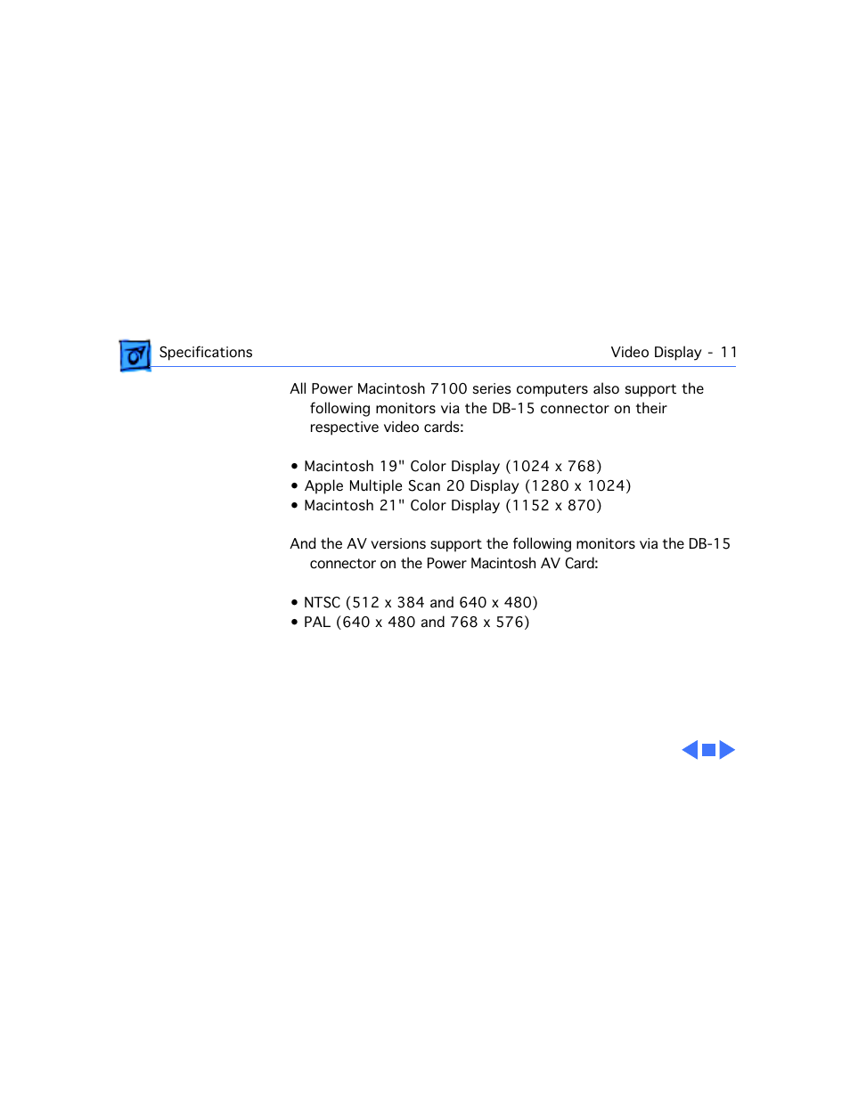 Apple Power Macintosh 7100/80AV User Manual | Page 30 / 132