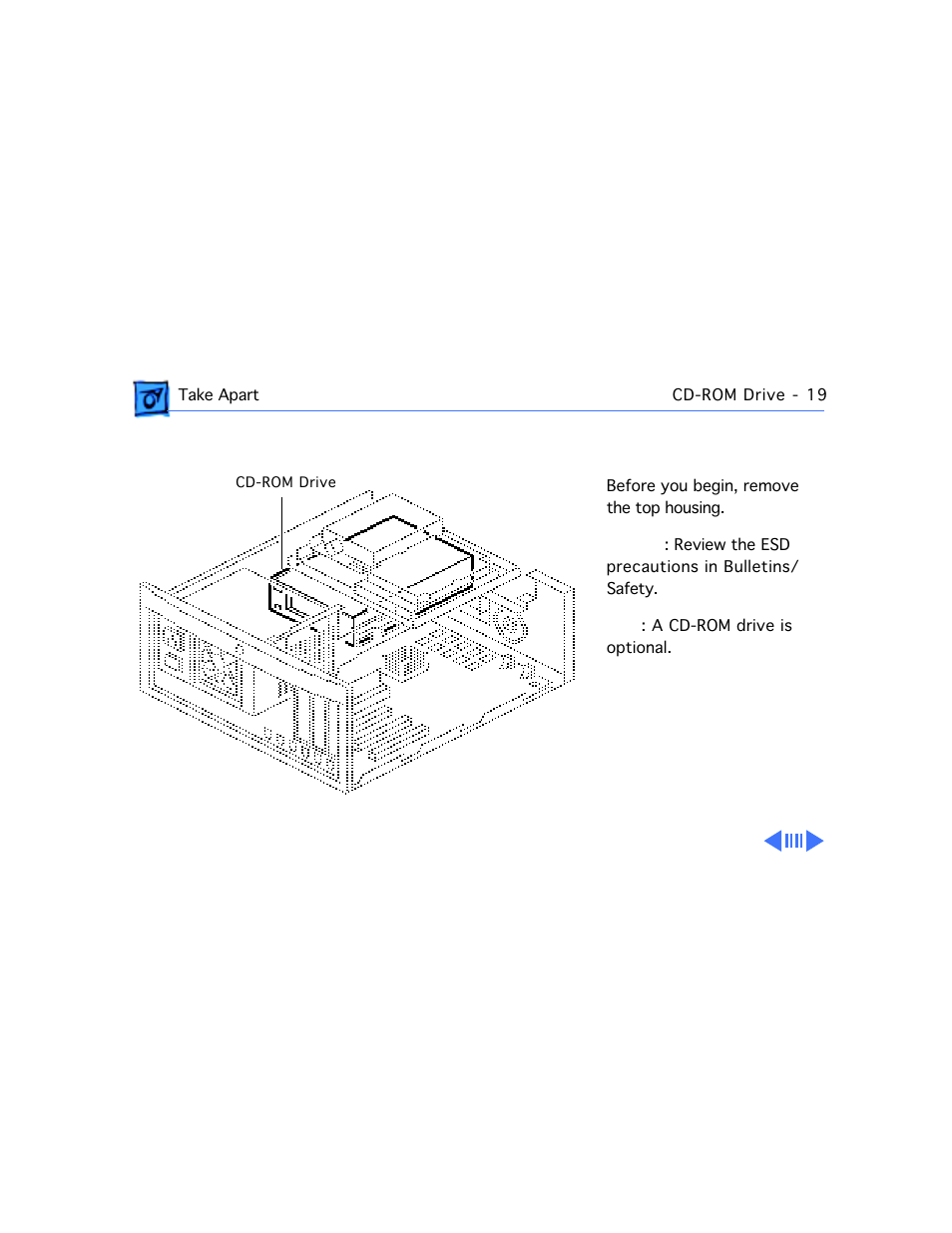 Cd-rom drive | Apple Power Macintosh 7100/80AV User Manual | Page 71 / 132