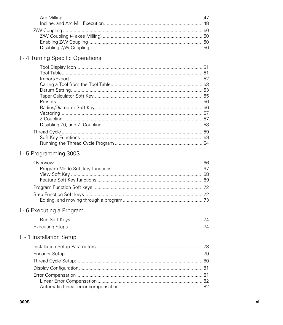 ACU-RITE 300S READOUTS User Manual | Page 13 / 122