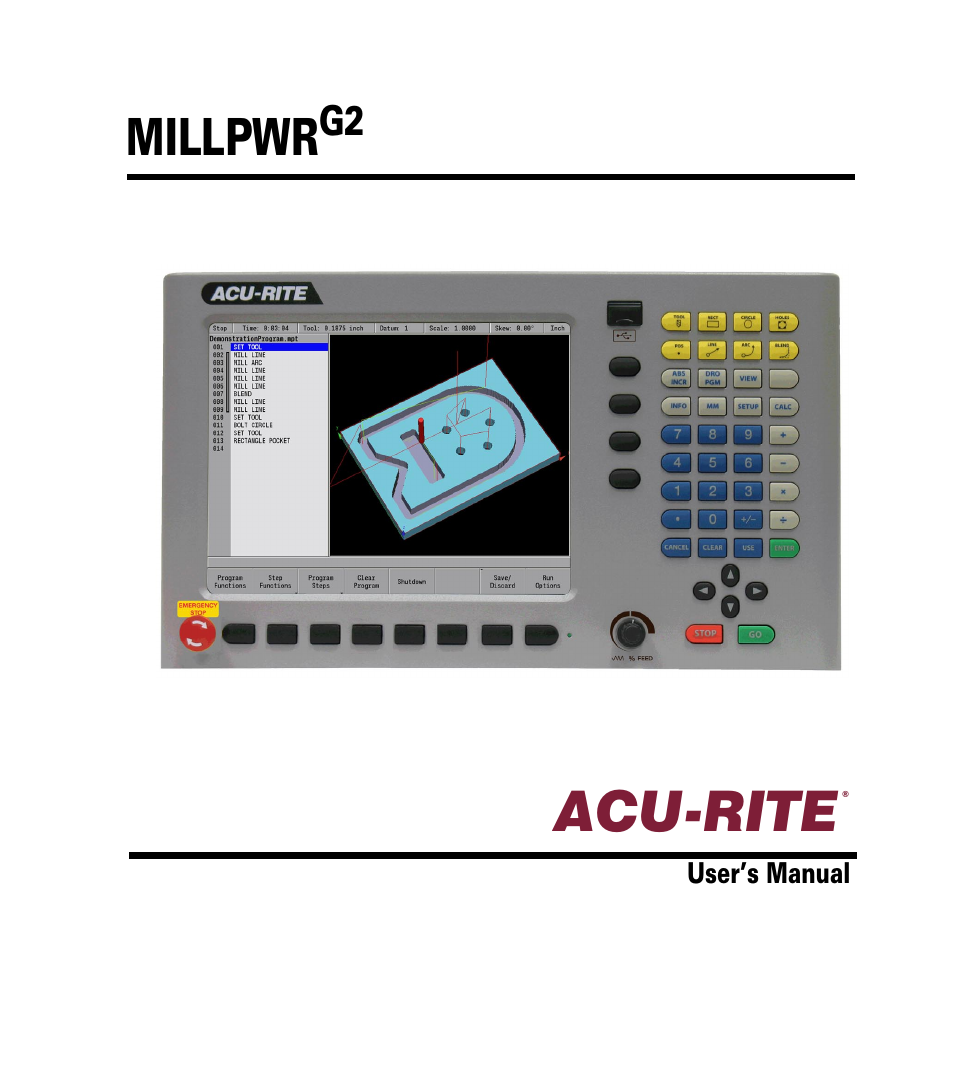 ACU-RITE MILLPWRG2 User Manual | 214 pages