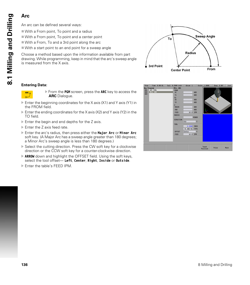 1 milling and dr illing | ACU-RITE MILLPWRG2 User Manual | Page 154 / 214
