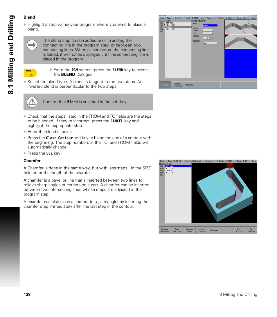 1 milling and dr illing | ACU-RITE MILLPWRG2 User Manual | Page 156 / 214