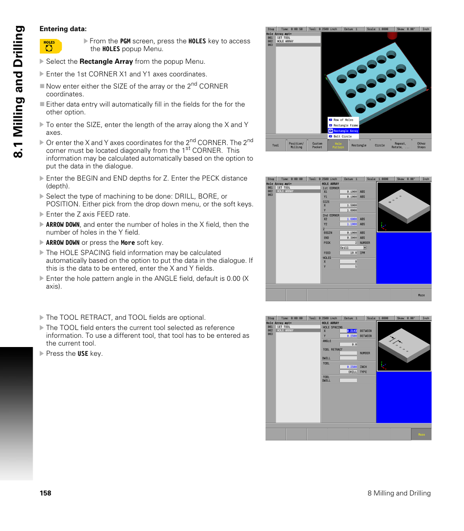 1 milling and dr illing | ACU-RITE MILLPWRG2 User Manual | Page 176 / 214