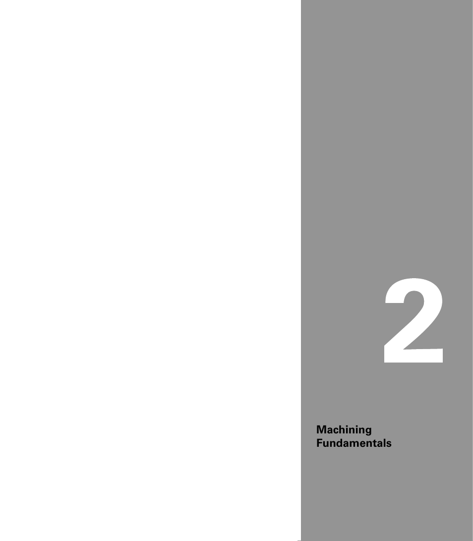 Machining fundamentals | ACU-RITE MILLPWRG2 User Manual | Page 41 / 214