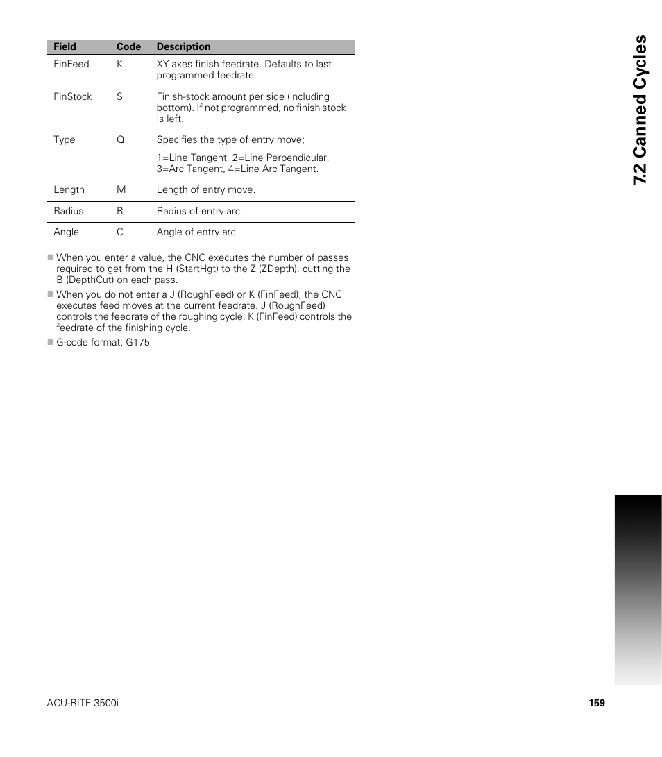 ACU-RITE CNC 3500i User Manual | Page 185 / 474