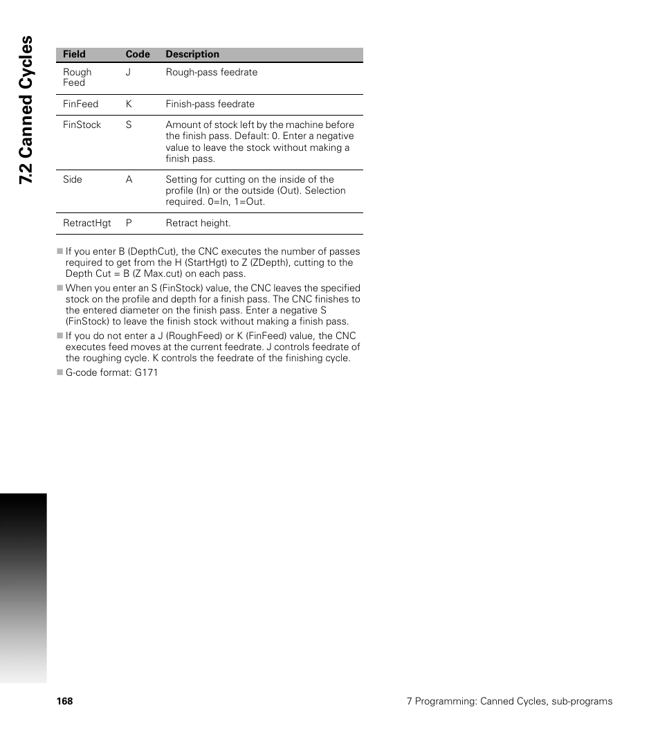 2 canned cy cles | ACU-RITE CNC 3500i User Manual | Page 194 / 474