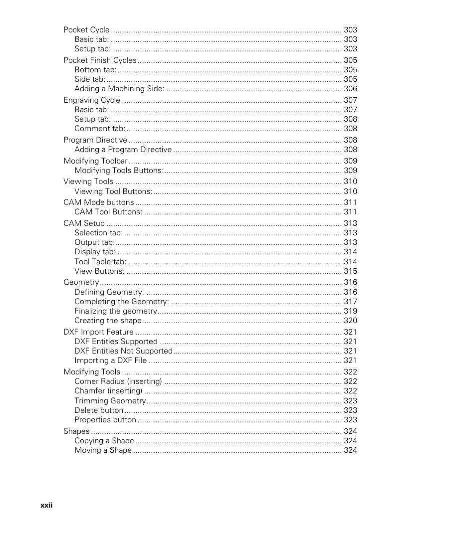 ACU-RITE CNC 3500i User Manual | Page 22 / 474