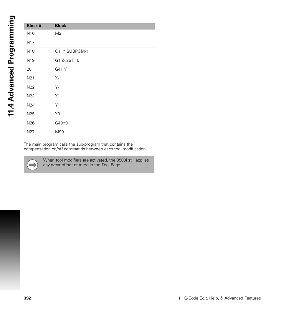 ACU-RITE CNC 3500i User Manual | Page 418 / 474