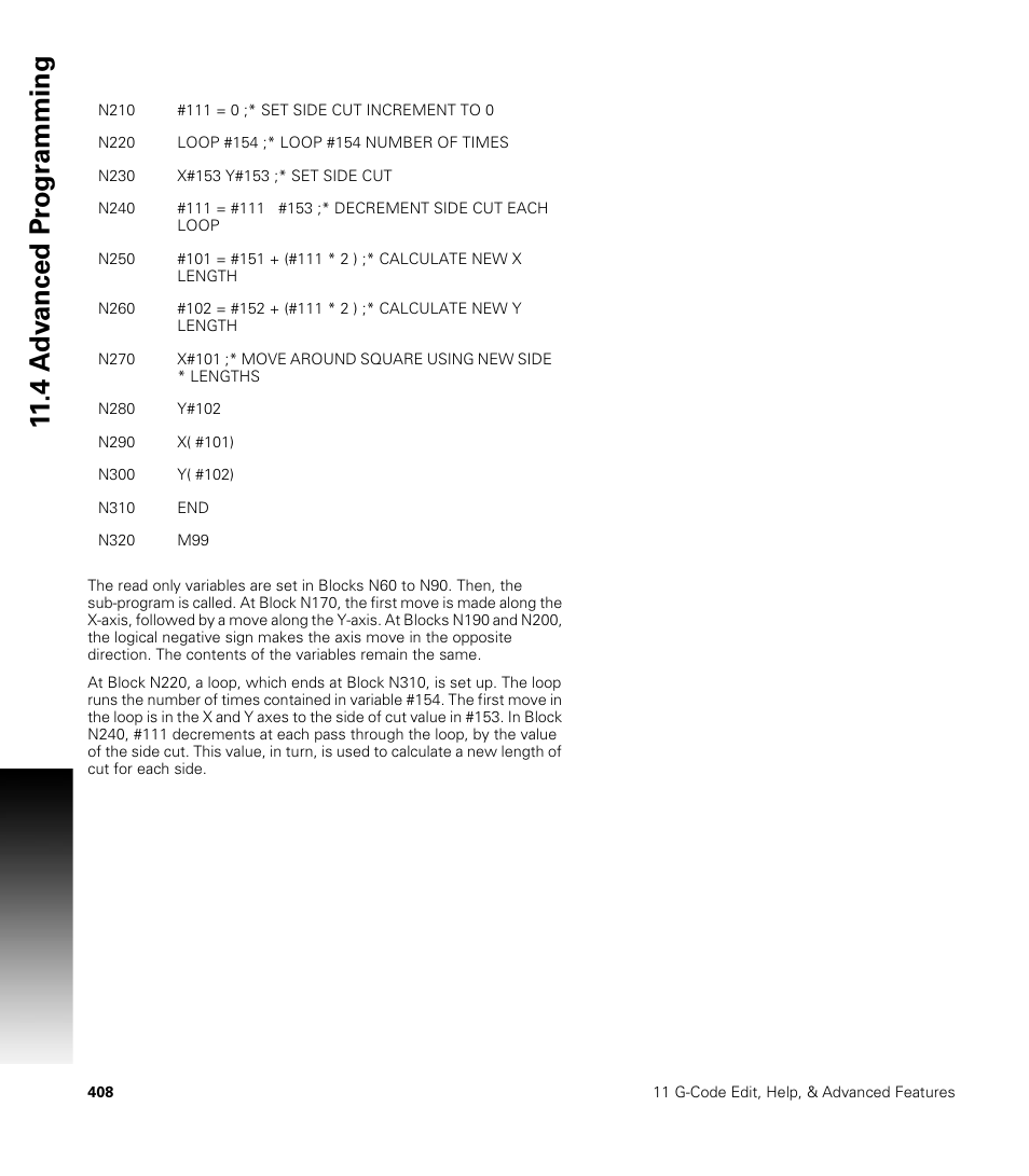 ACU-RITE CNC 3500i User Manual | Page 434 / 474