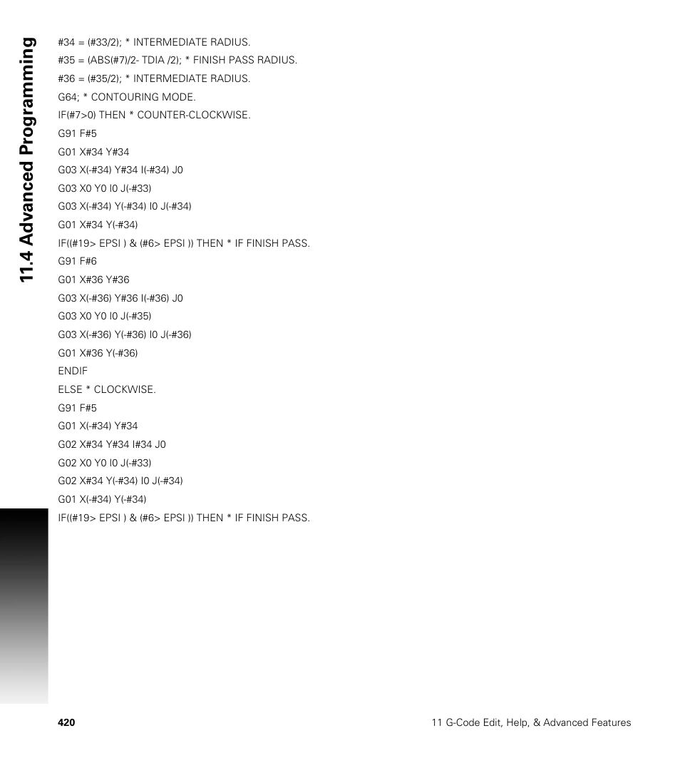 ACU-RITE CNC 3500i User Manual | Page 446 / 474