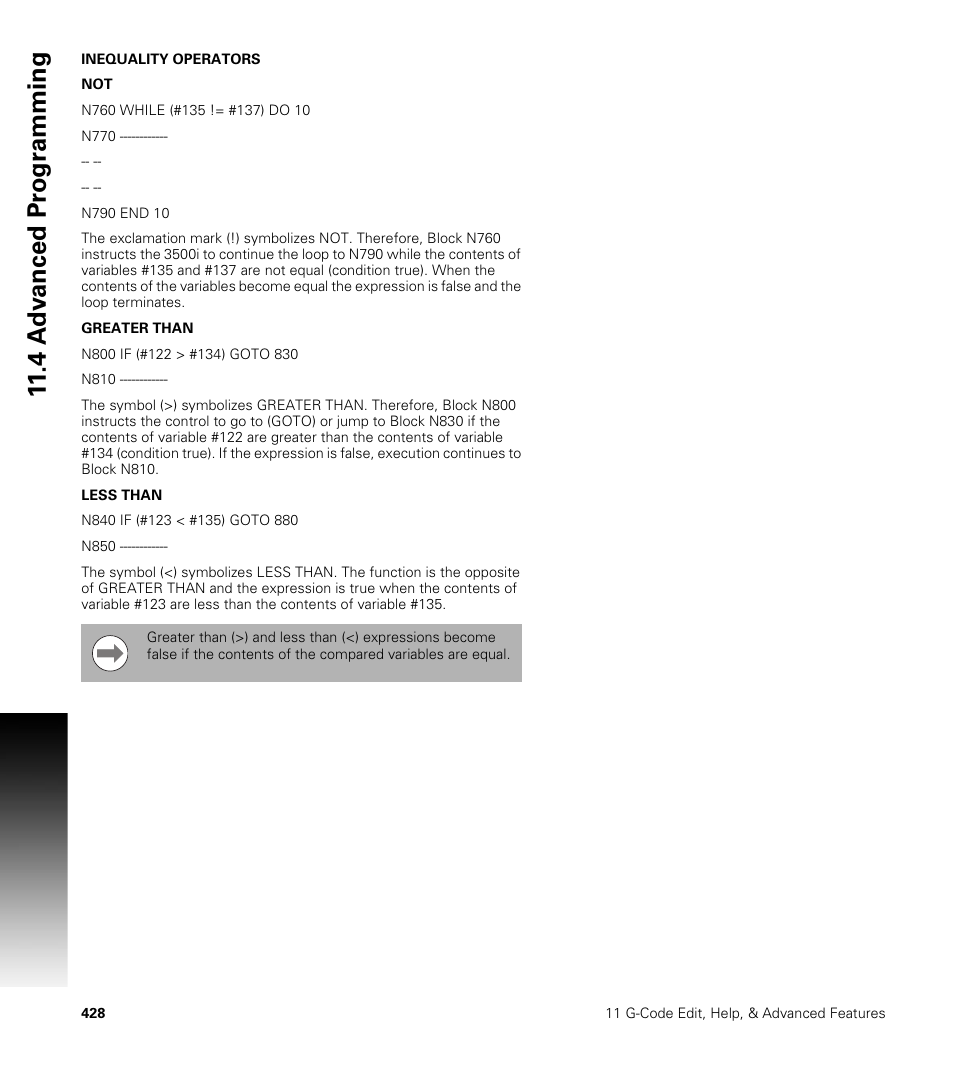 ACU-RITE CNC 3500i User Manual | Page 454 / 474
