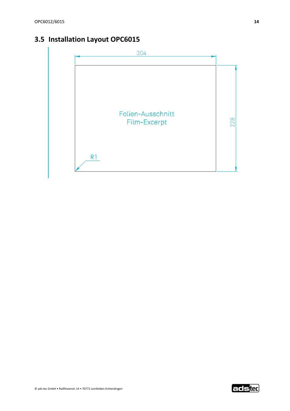 ADS-TEC OPC6012/6015 User Manual | Page 15 / 41