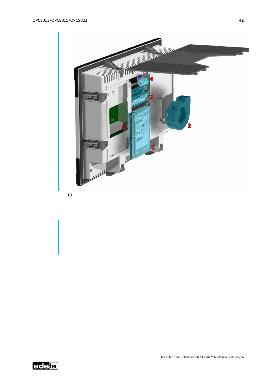 ADS-TEC OPC8013/8015/8022 User Manual | Page 43 / 52