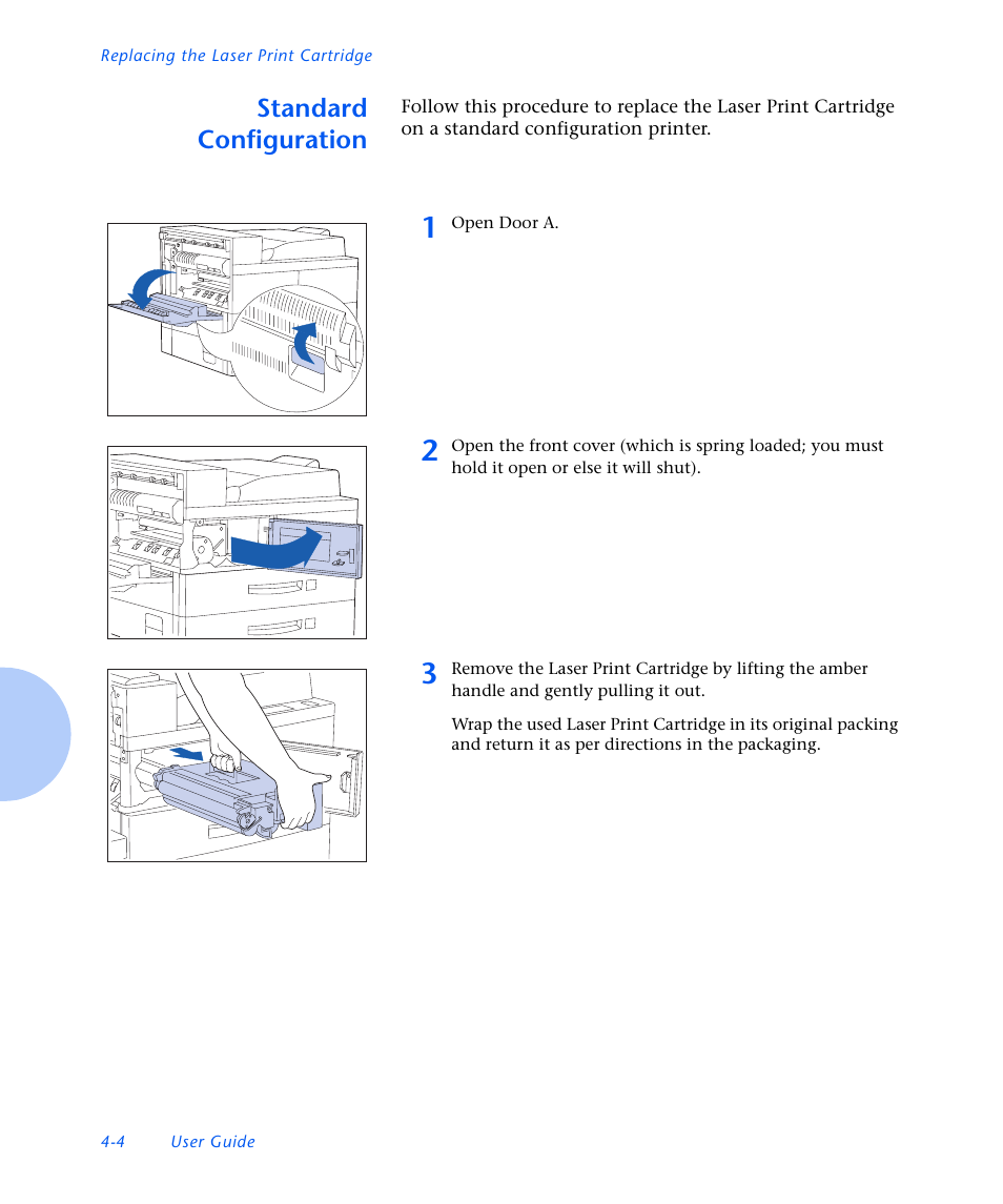 Standard configuration, Standard configuration -4 | Xerox N3225 User Manual | Page 106 / 169