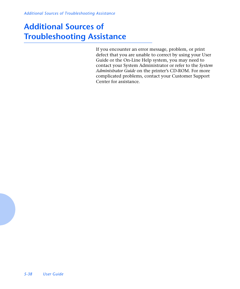 Additional sources of troubleshooting assistance | Xerox N3225 User Manual | Page 152 / 169