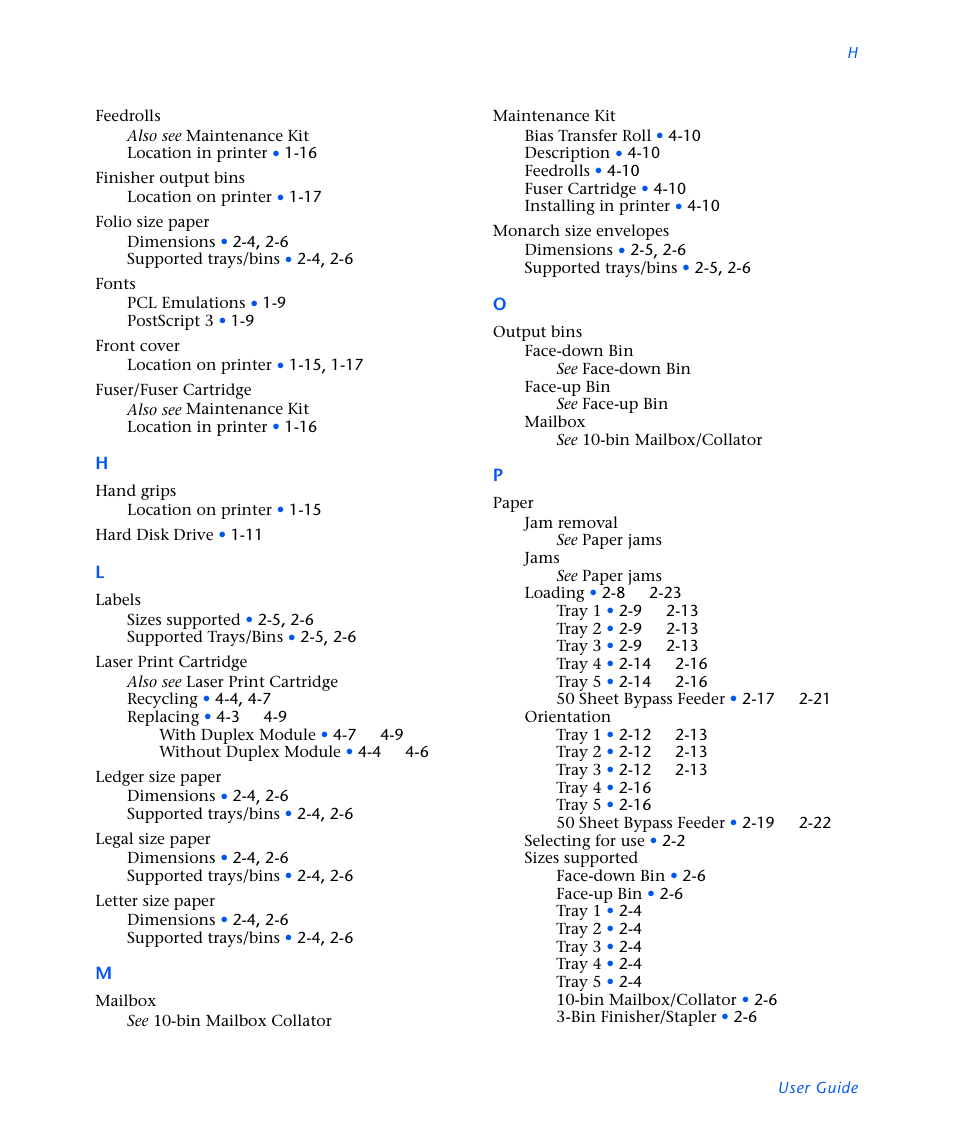 Xerox N3225 User Manual | Page 167 / 169