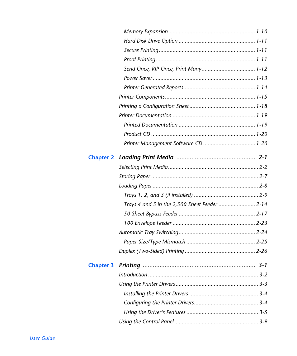 Xerox N3225 User Manual | Page 4 / 169