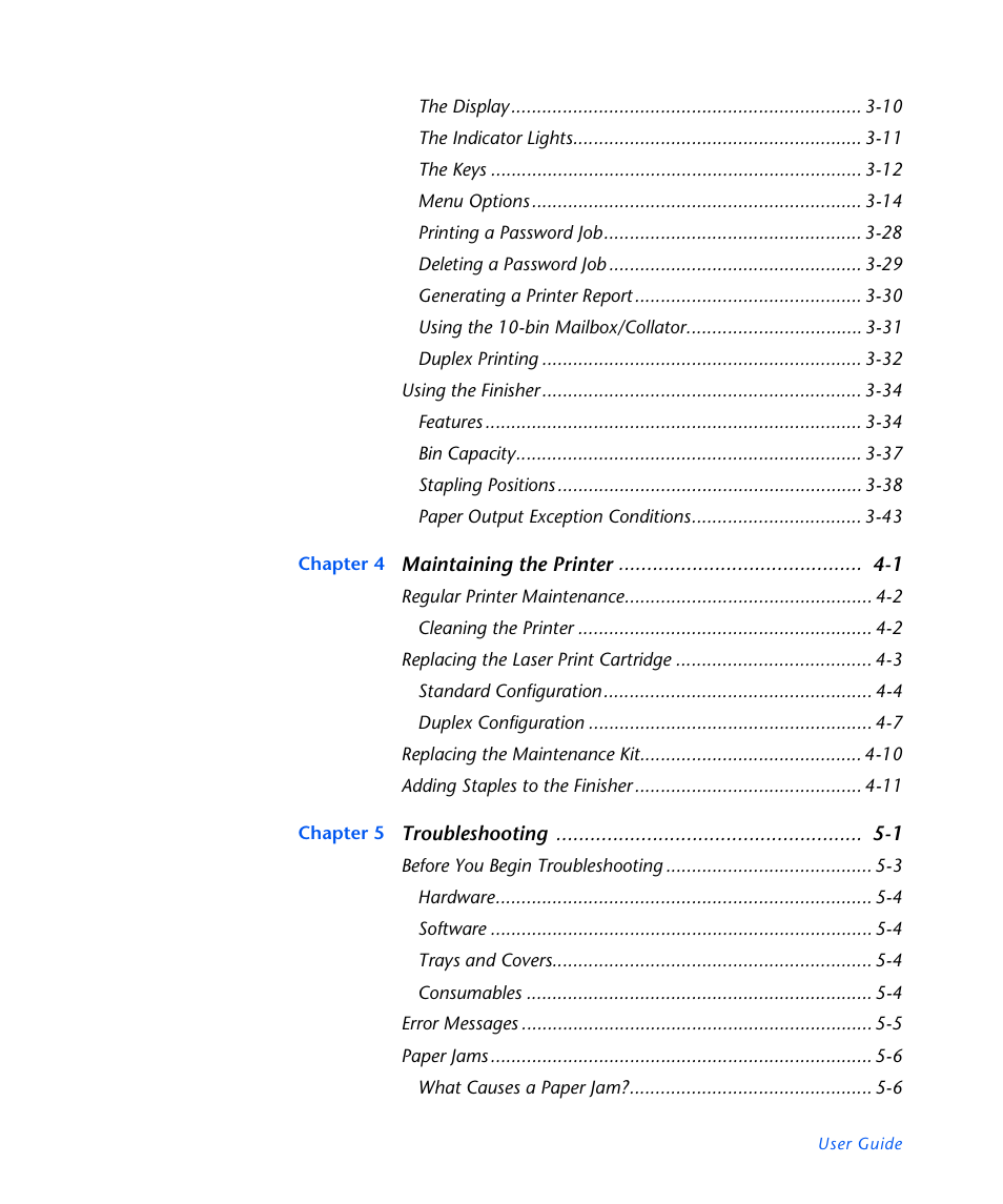 Xerox N3225 User Manual | Page 5 / 169