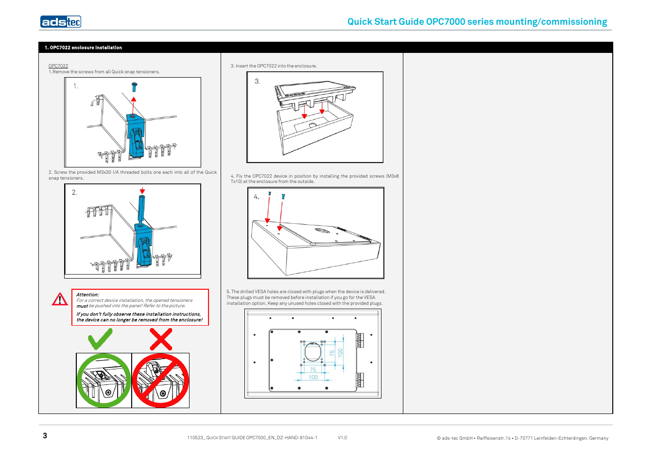 ADS-TEC OPC7000 User Manual | Page 3 / 3