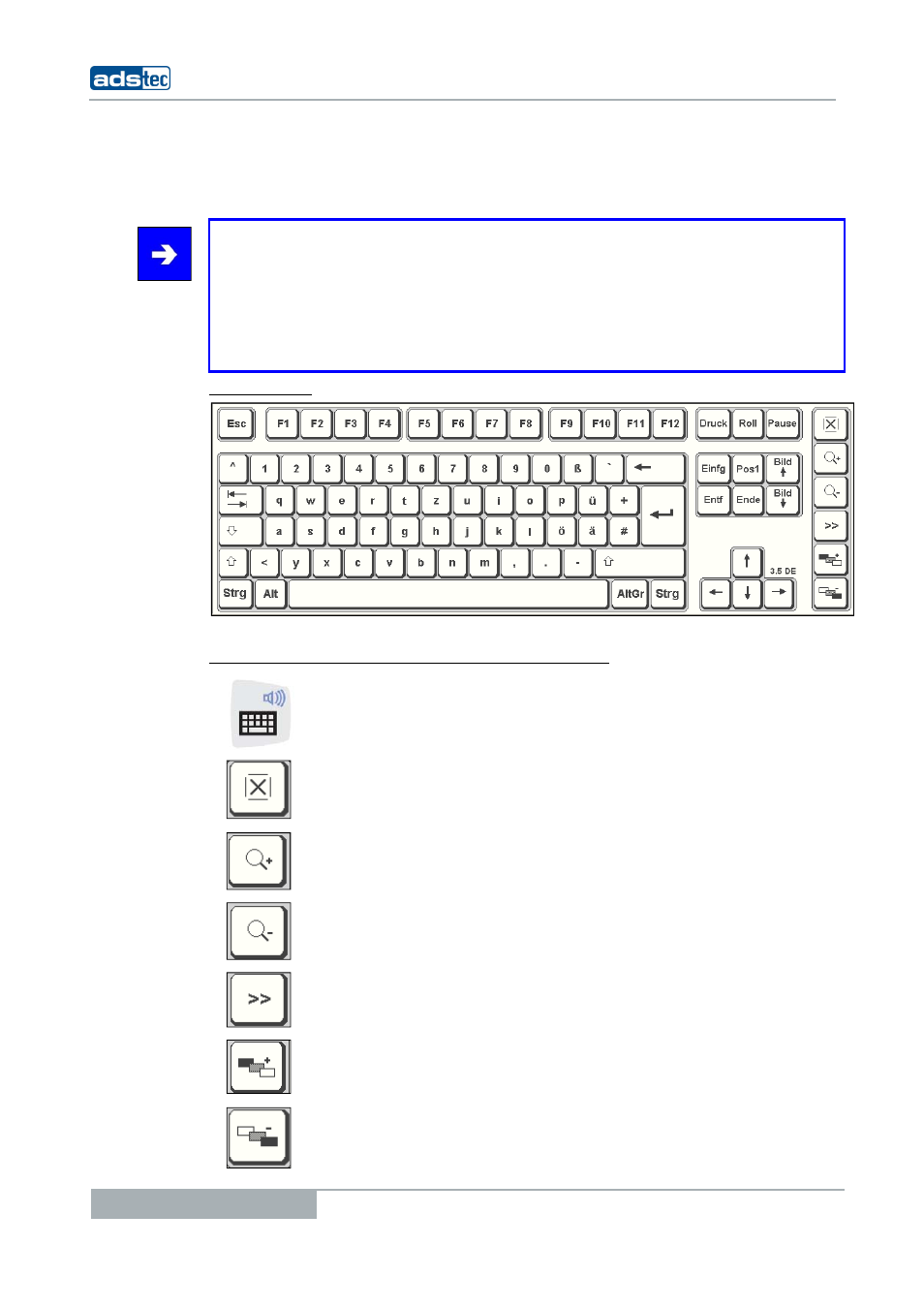 14 soft keyboard, Oft keyboard | ADS-TEC TT13 User Manual User Manual | Page 64 / 88