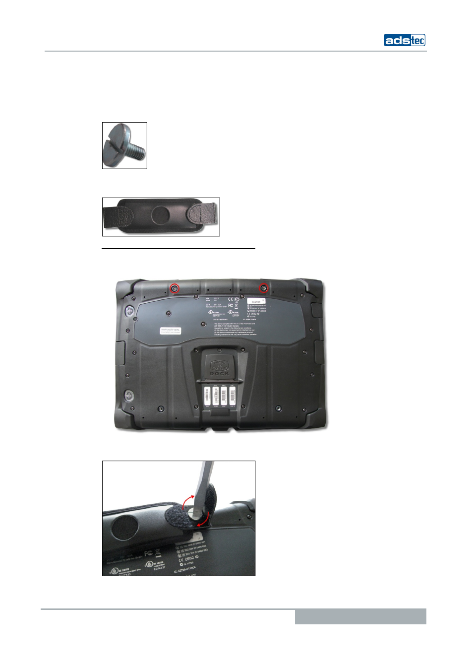 13 hand strap, Trap | ADS-TEC TT13 User Manual User Manual | Page 81 / 88