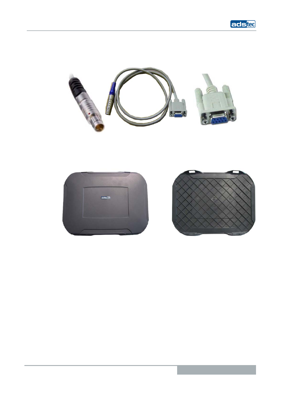 14 odu 10pol to rs232 adaptercable 1m, 15 protection bezel, Pol to | Rs232, Daptercable, Rotection, Ezel | ADS-TEC TT13 User Manual User Manual | Page 83 / 88