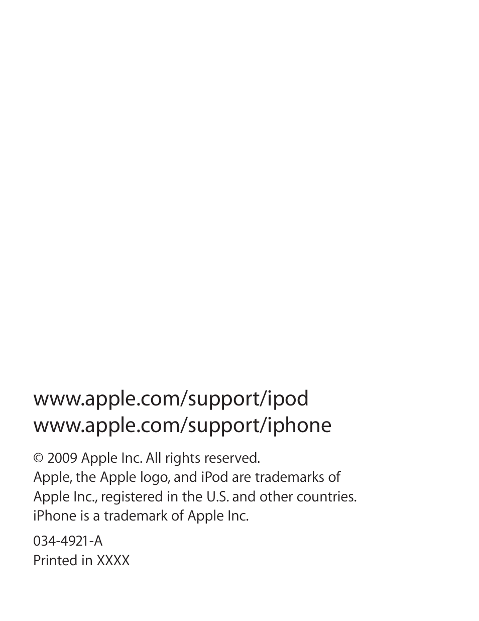 Apple USB Power Adapter User Manual | Page 8 / 8