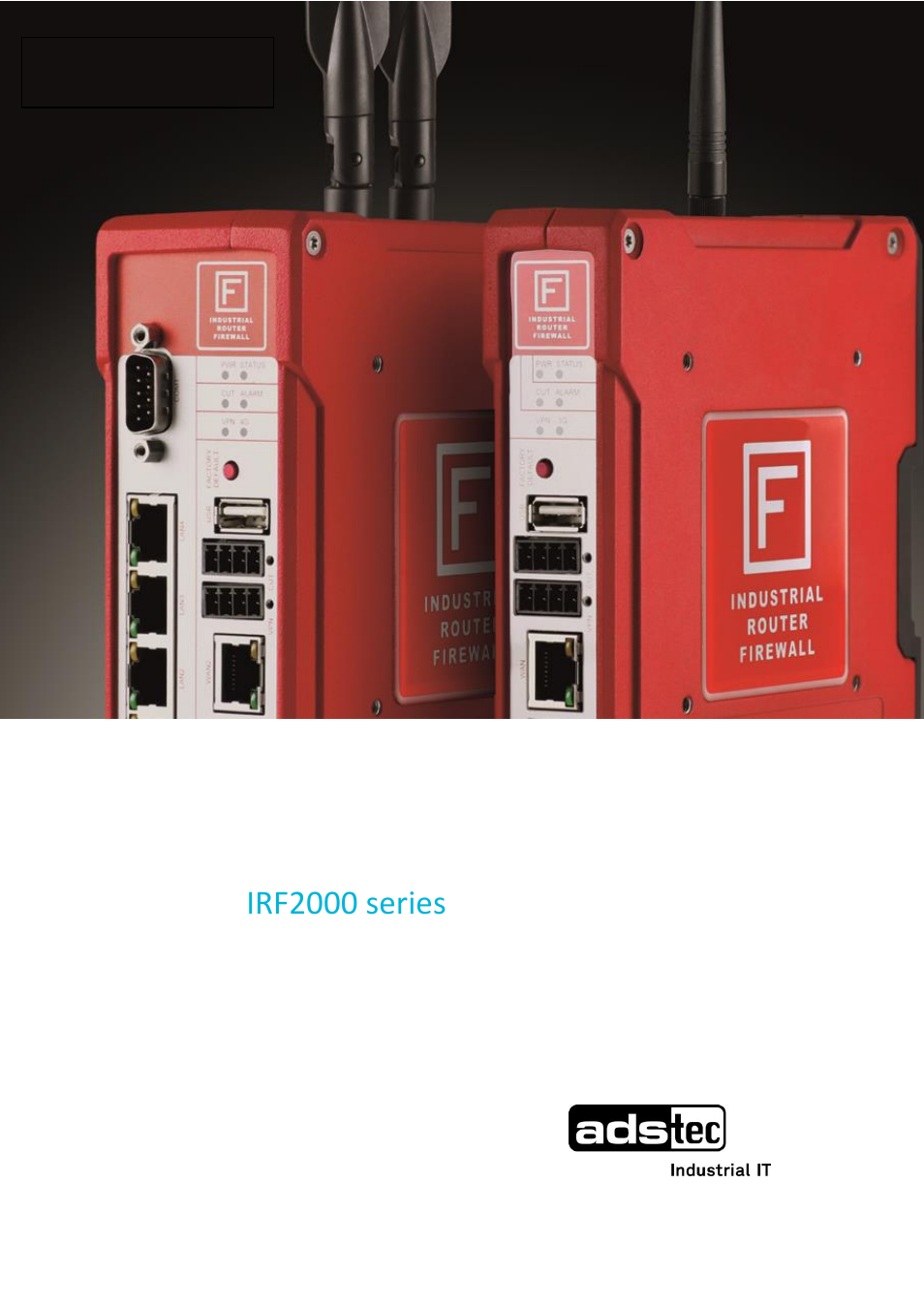 ADS-TEC IRF2000 User Manual User Manual | 29 pages