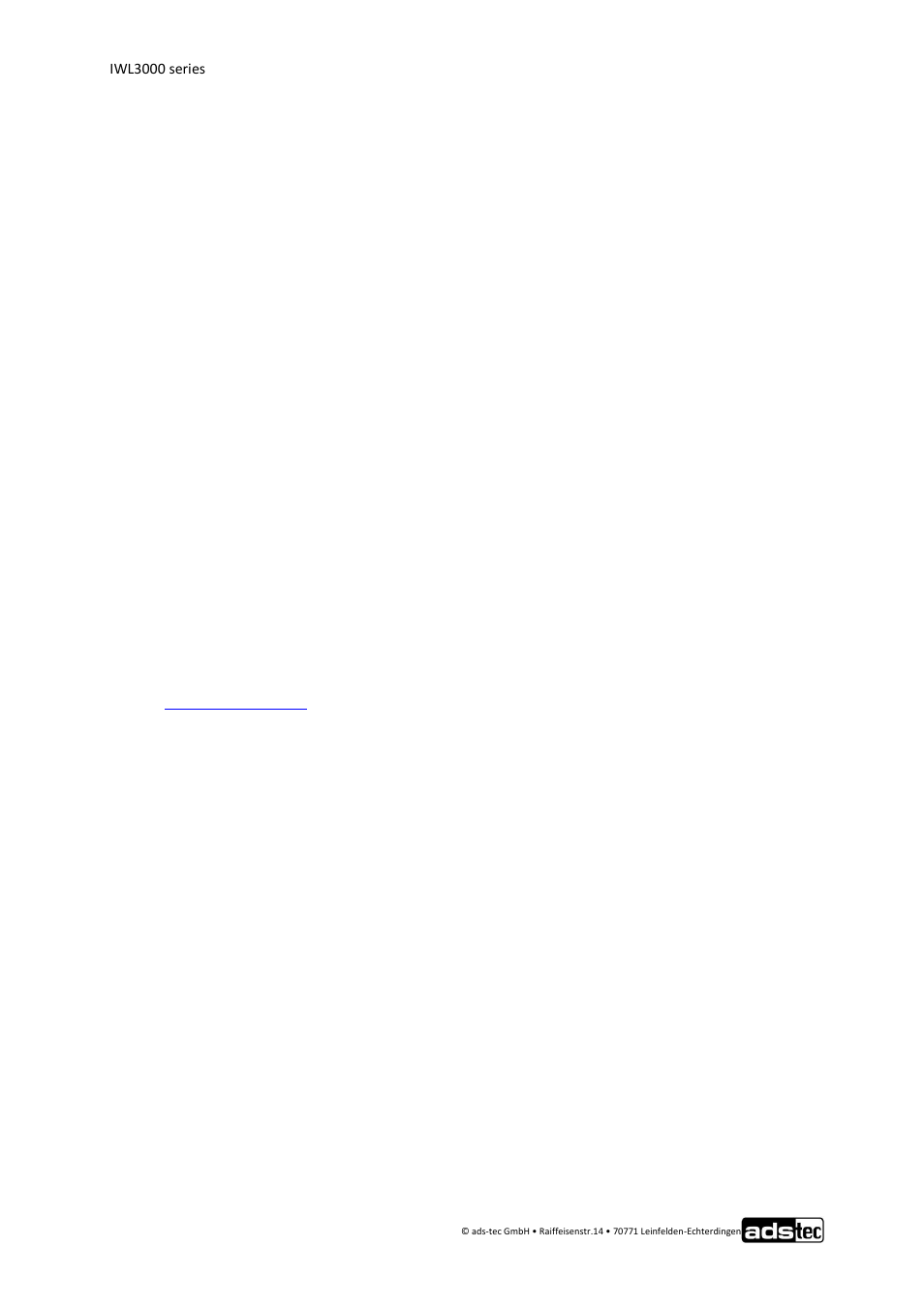 Service & support, Ads-tec support, Company address | 9 service & support, 1 ads-tec support, 2 company address | ADS-TEC IWL3000 User Manual User Manual | Page 31 / 31