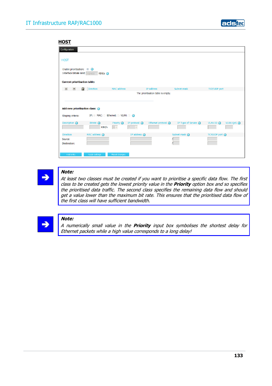 It infrastructure rap/rac1000 | ADS-TEC RAP/RAC1000 User Manual User Manual | Page 133 / 215