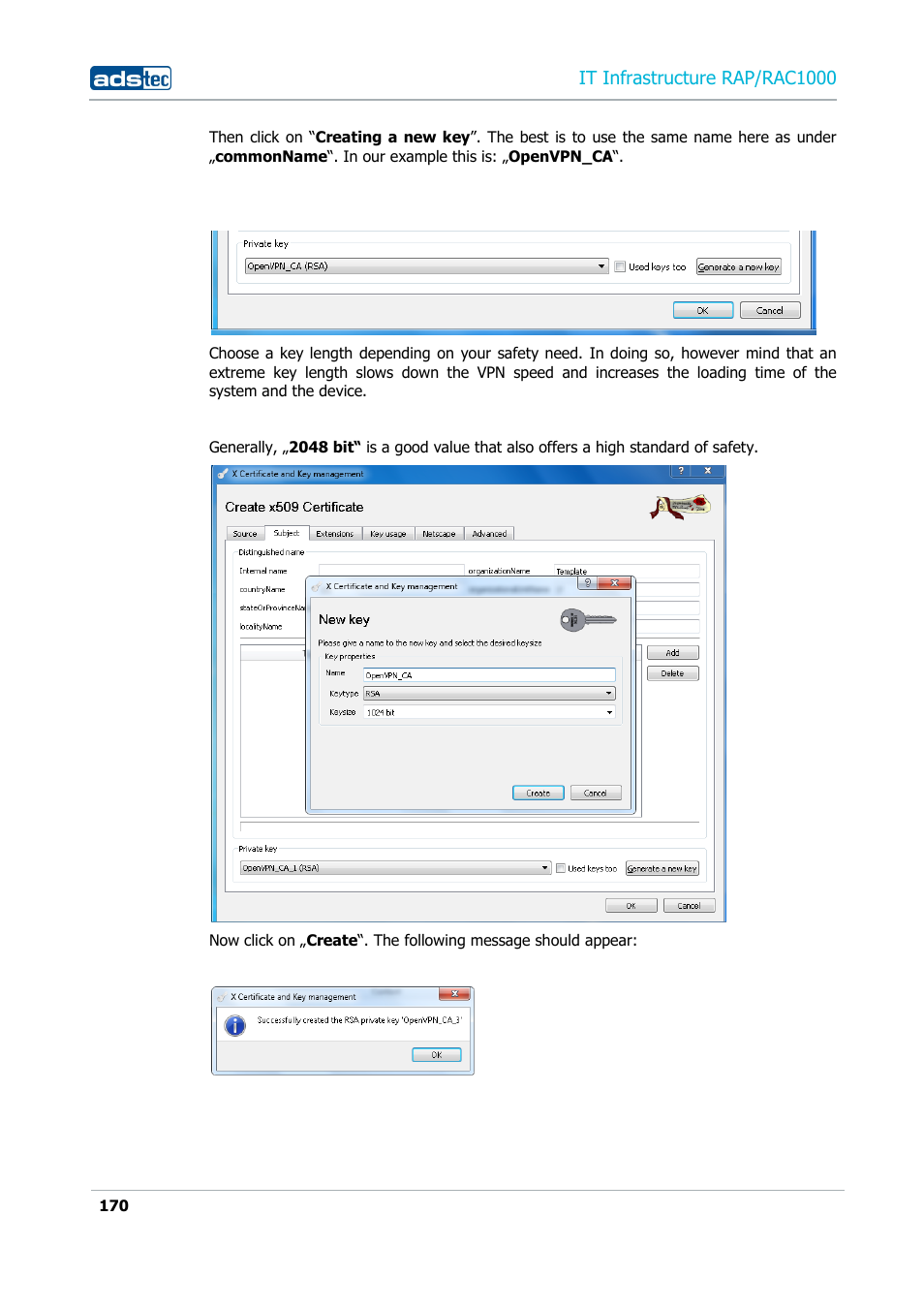 It infrastructure rap/rac1000 | ADS-TEC RAP/RAC1000 User Manual User Manual | Page 170 / 215