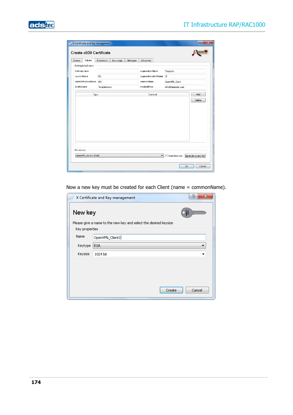 It infrastructure rap/rac1000 | ADS-TEC RAP/RAC1000 User Manual User Manual | Page 174 / 215