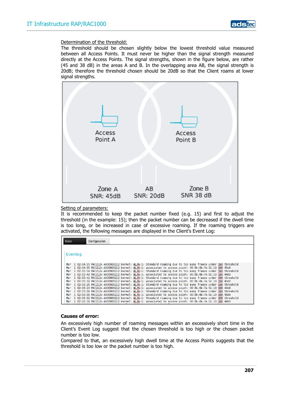It infrastructure rap/rac1000 | ADS-TEC RAP/RAC1000 User Manual User Manual | Page 207 / 215