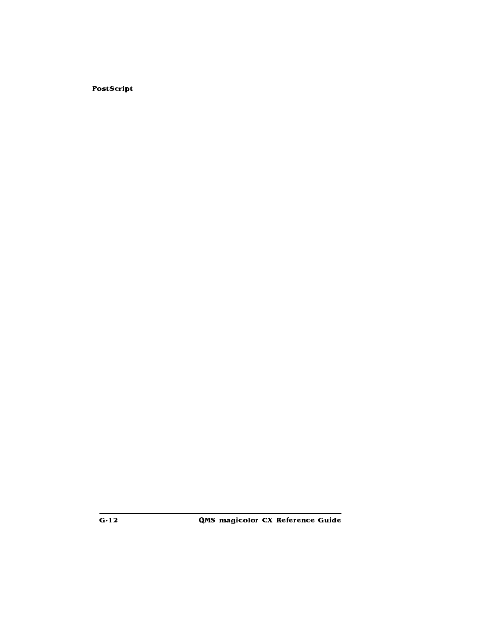 Konica Minolta QMS magicolor CX Reference User Manual | Page 184 / 202