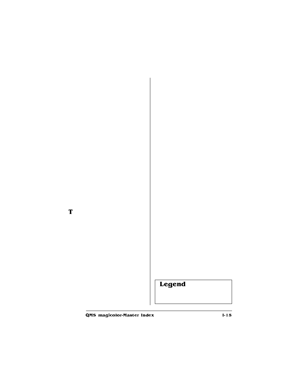 Legend | Konica Minolta QMS magicolor CX Reference User Manual | Page 201 / 202
