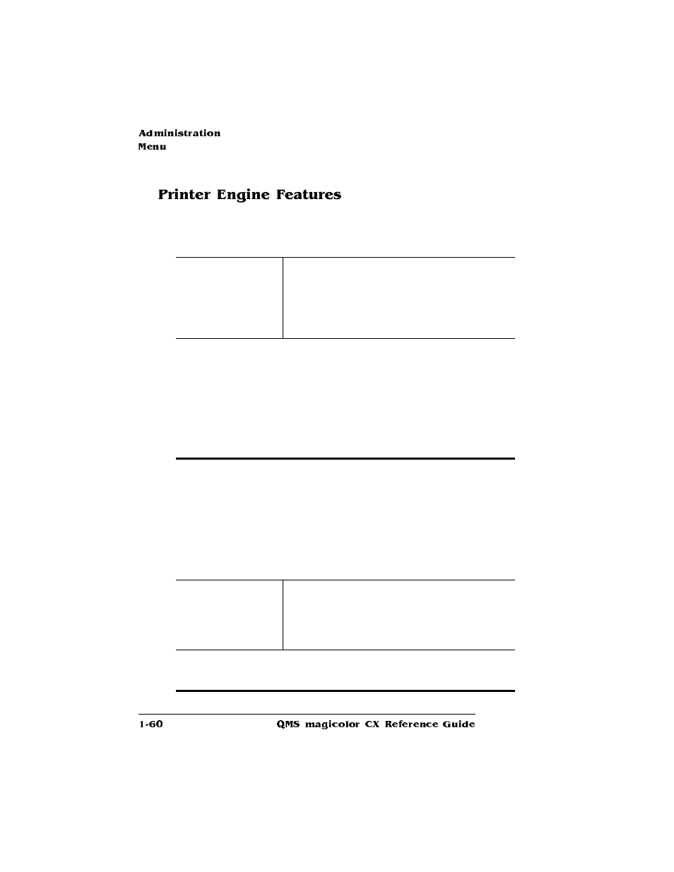 Printer engine features | Konica Minolta QMS magicolor CX Reference User Manual | Page 68 / 202