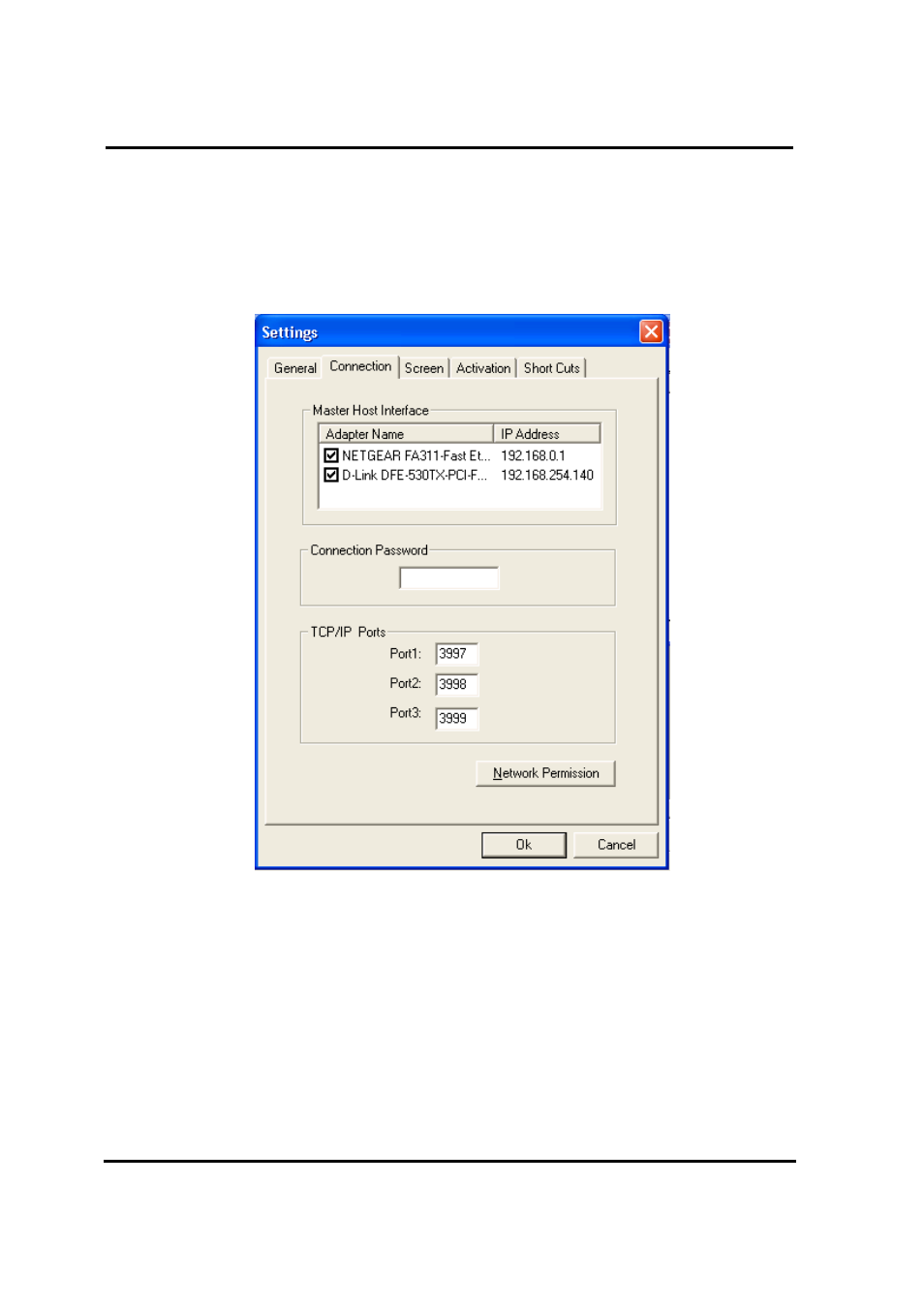 Settings - connection | ADS-TEC Net Cap User Manual | Page 32 / 80