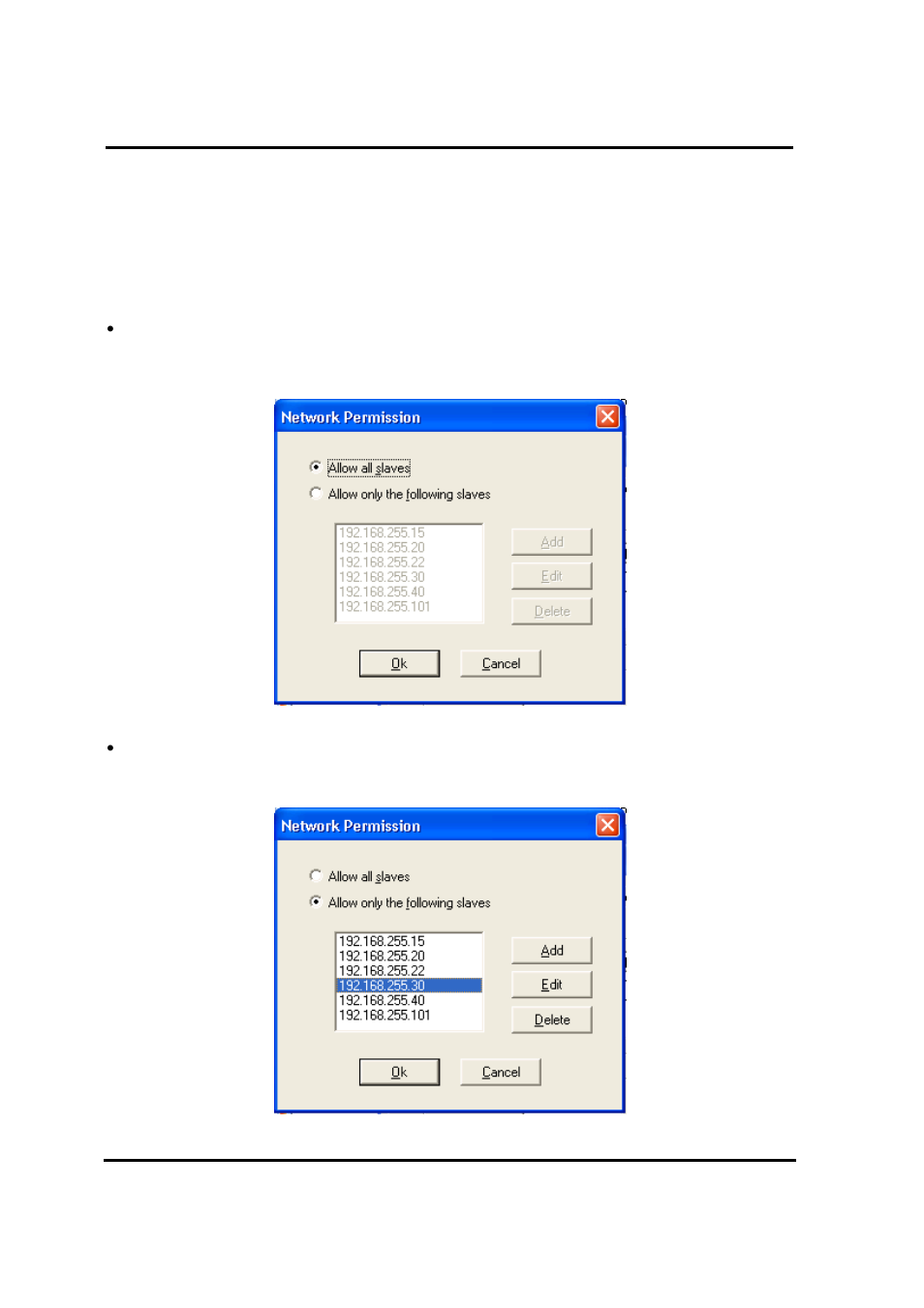 Settings - connection, Network permission | ADS-TEC Net Cap User Manual | Page 35 / 80